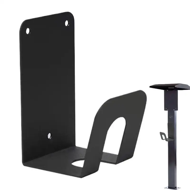 สายชาร์จ EV ผู้ถือโลหะรถยนต์ไฟฟ้า Wall Mount J-Hook สายชาร์จ Organizer Wallbox ผู้ถือสาย