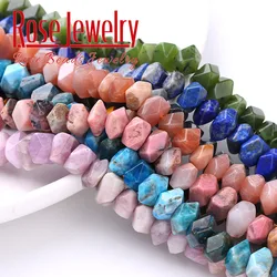 Natural Amethysts Apatite Amazonite Rose Quartz Crystal Agate Beads Energy Healing Beads for Jewelry Making DIY Charms Bracelets