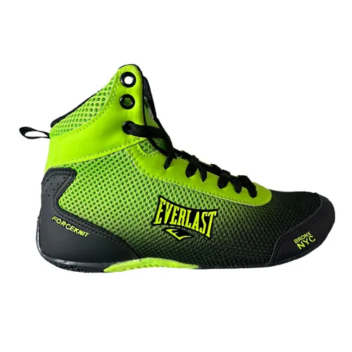 Tenis Everlast Forceknit Preto Verde - 41