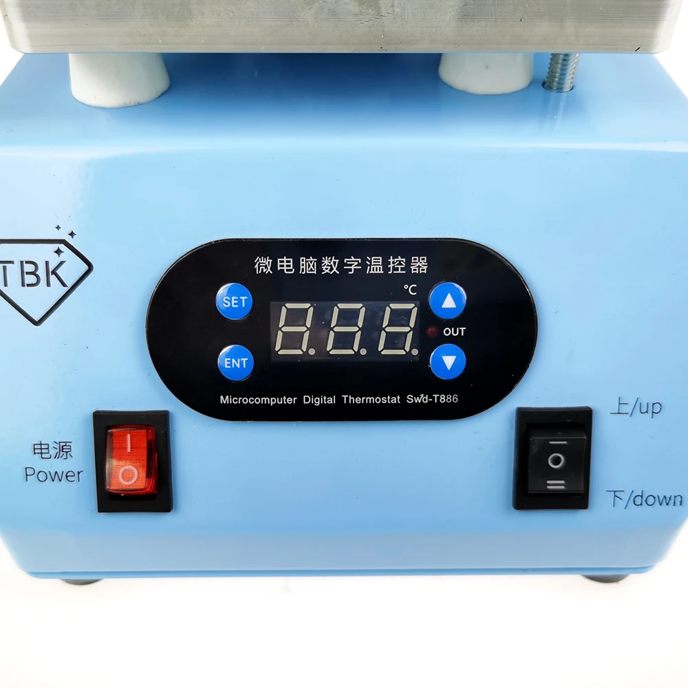 TBK 238 Mobile Phone Repair Remove IPXS MAX Glass Back Cover Automatic Separation Machine 600W