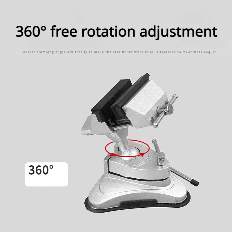 Mini Vise Universal Table Vise Electric Grinder Self-Priming Adjustable Clamp Roatatable Multifunction Bench DIY Tools