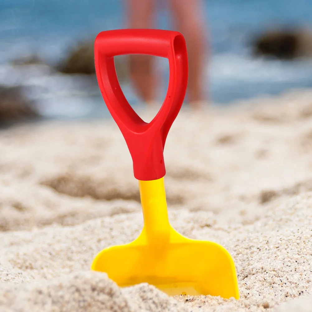 4 Pcs Snow Plastic Handle Spade Replacement Wooden Pole Digging Raking Tools Grip Handles