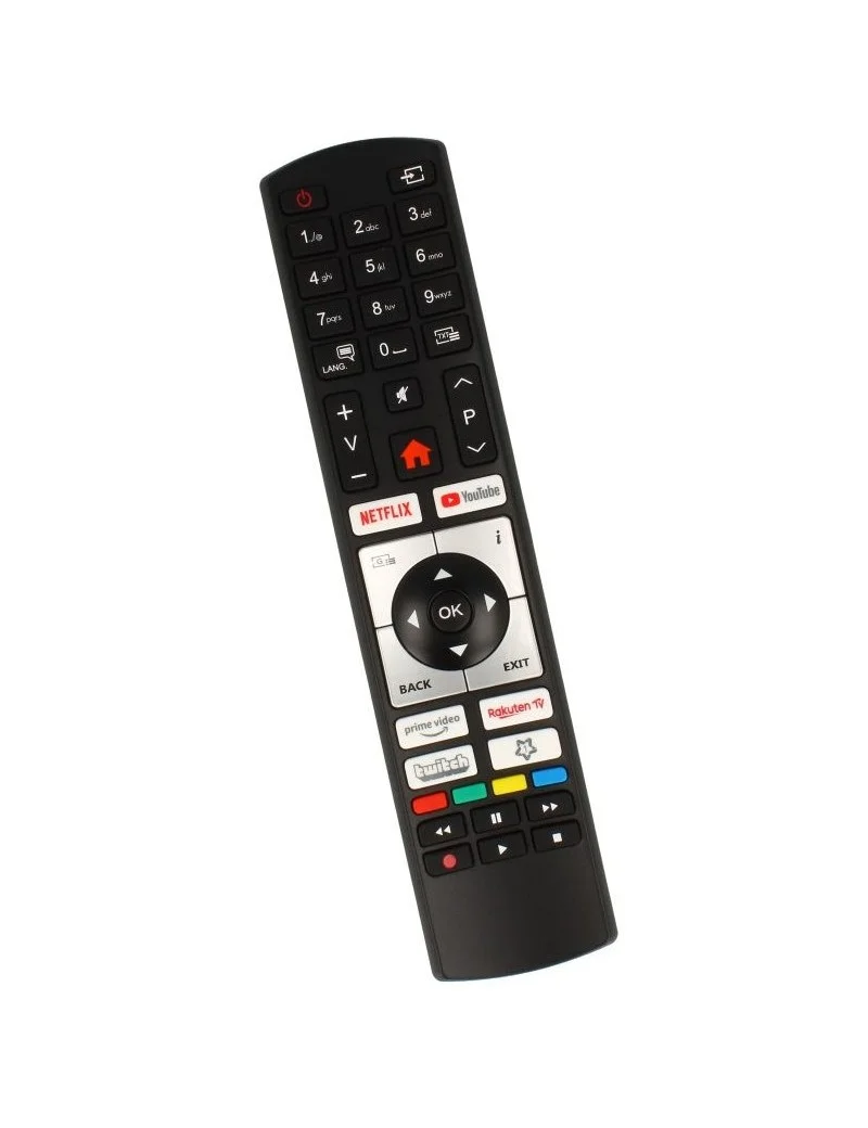 REMOTE CONTROL FIT FOR VANGUARD V24H5000SDCI.GELHARD GTV2252.TECHNIKA LCDDVD19918.DURABASE 40DB906 SMART TV