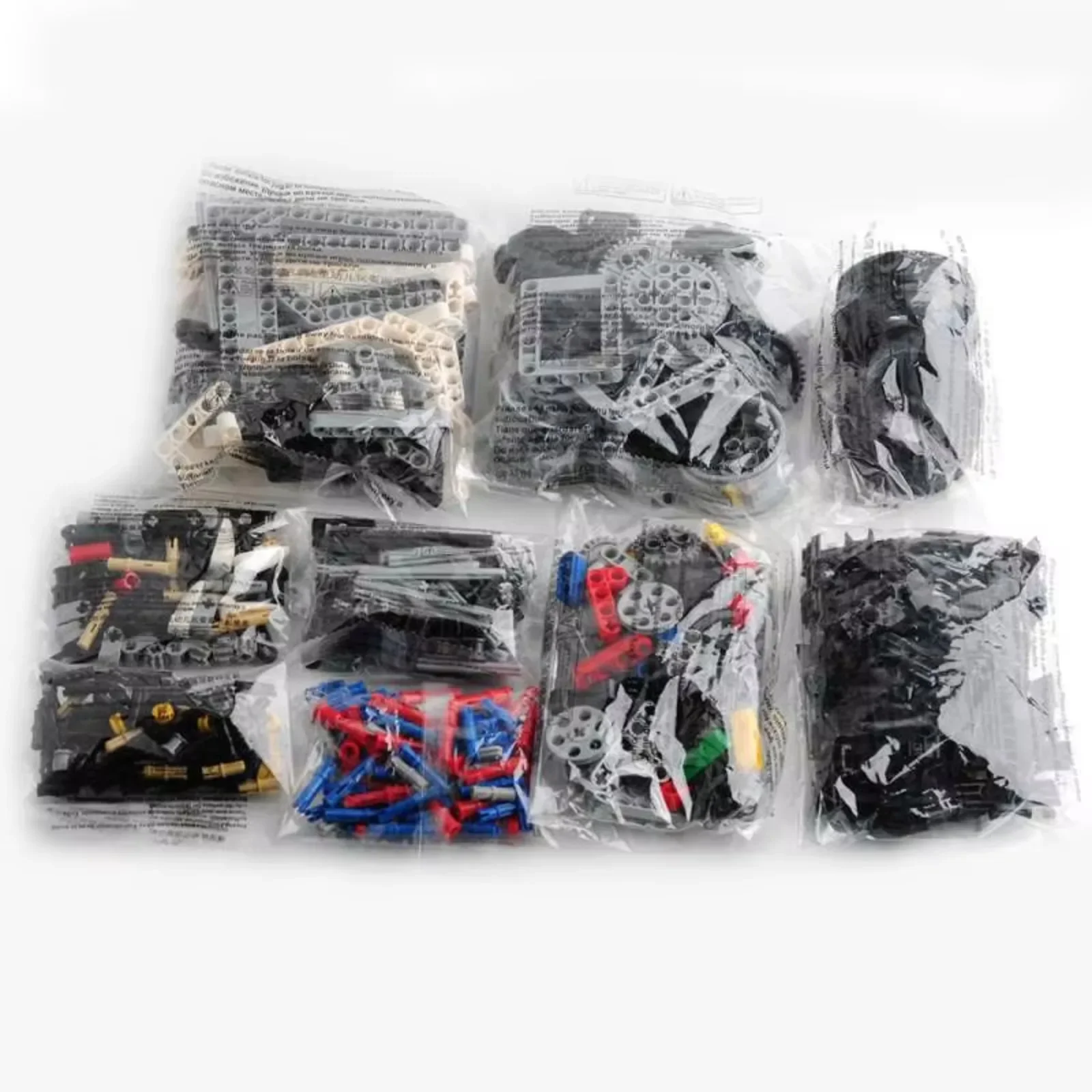 10Kit X 514Pcs MOC Bricks Compatible with Legoeds EV3 45560 Mindstorms Core Set DIY Robot Learning Toy Education Building Blocks