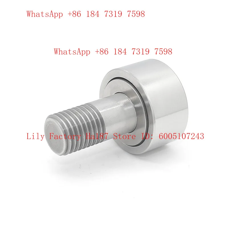 SUS440 material cam follower SCF16/KR35 stainless steel bolt needle roller bearing