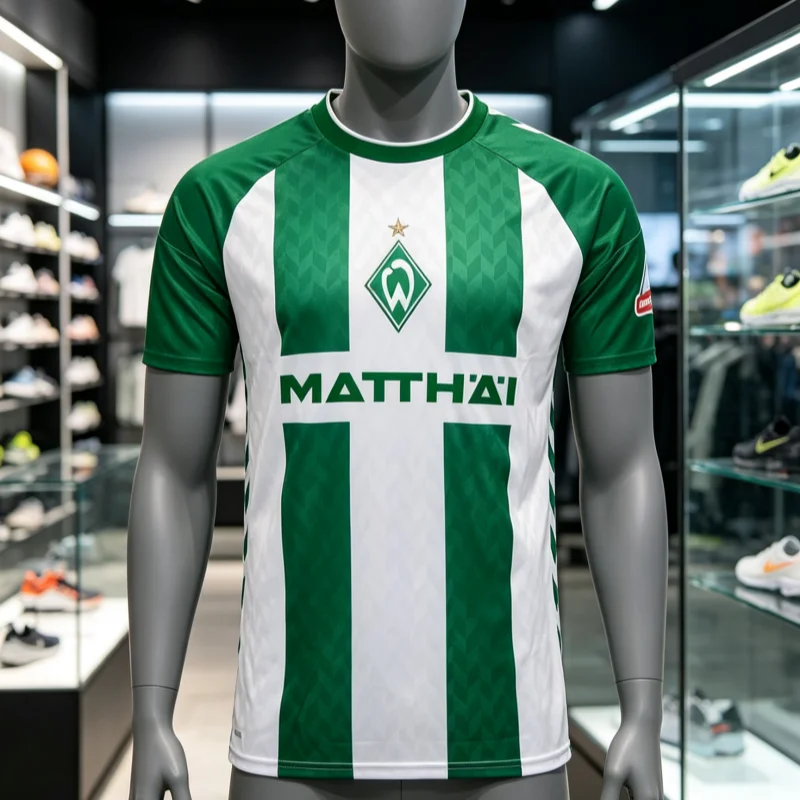 2026-27 New Werder Bremen Men 3D Print Football Jersey Y2K Oversized Family Casual T-shirt Suitable for Daily and Training Wear