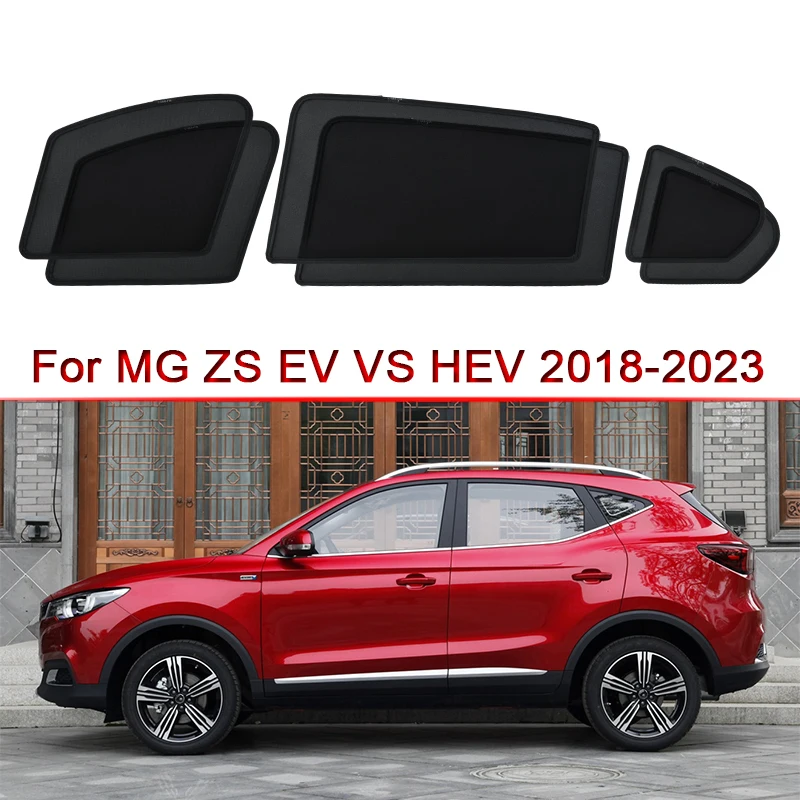 

Car Side Window Sunshades Magnetic Adsorption Curtain Privacy Car Sun Shade UV Reflection Fit For MG ZS EV VS HEV 2018-2022 2023