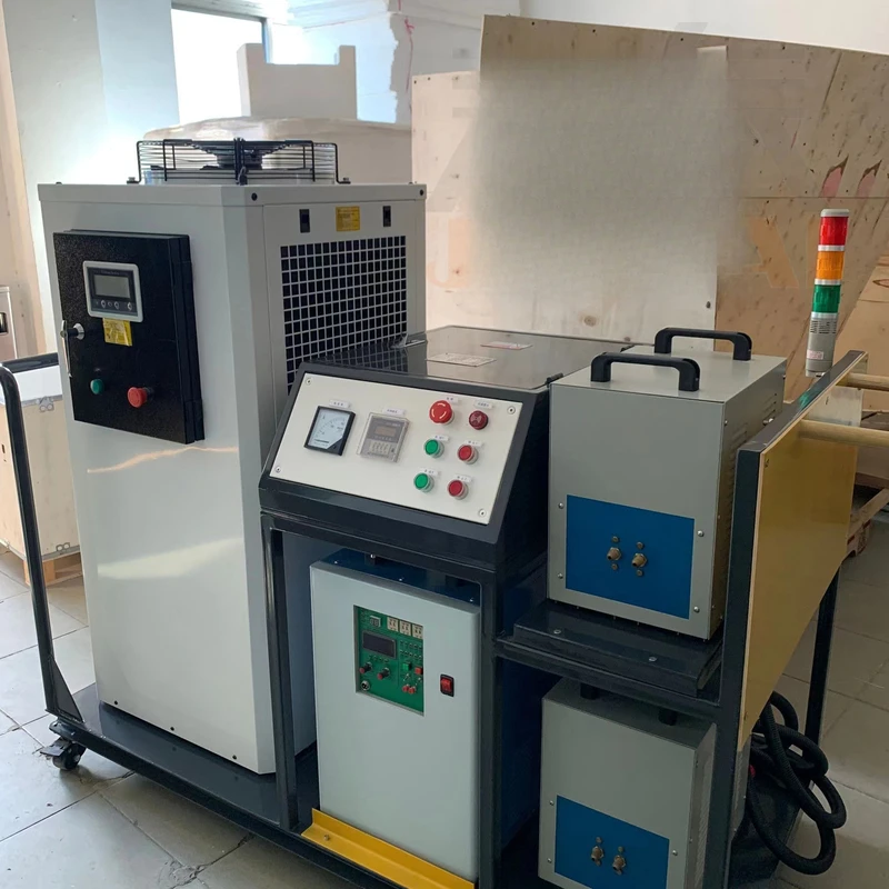 Production Of GJT30 CW-60 Induction Medium High Frequency Heating Machine