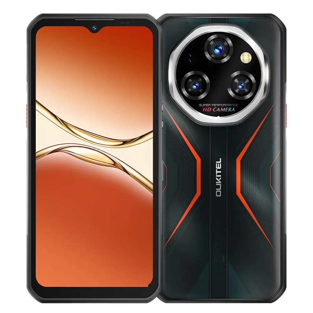 Oukitel WP55 Pro 5G Rugged Smartphone 11000mAh 33W 108MP Camera 16GB+512GB 6.6 inch FHD+ IPS Display 120Hz Android 15 NFC