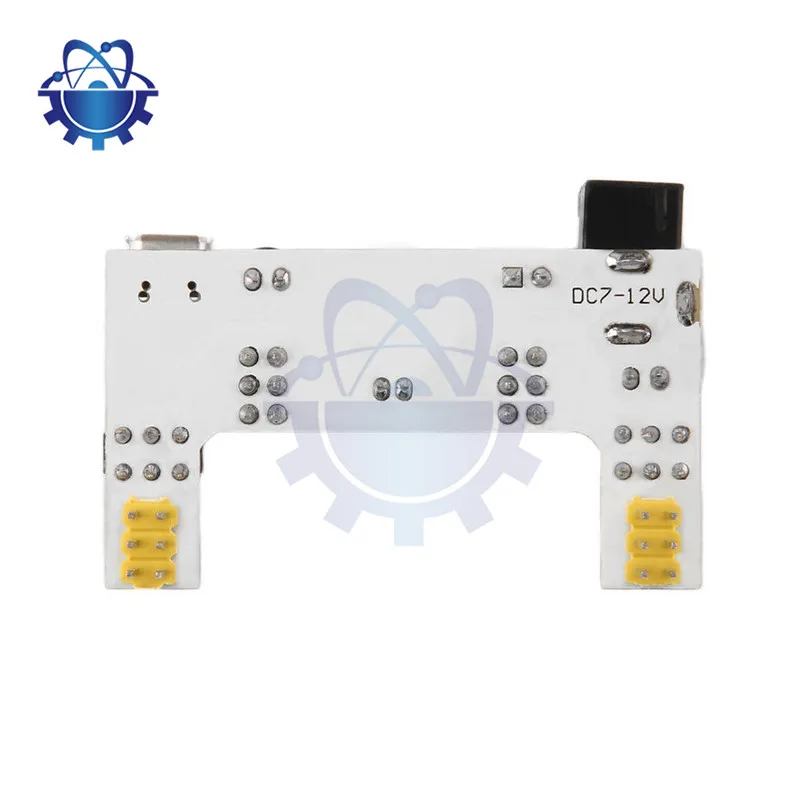 Breadboard de alimentação com porta Micro USB, MB-102 Módulo, Kit Arduino DIY, Quadro Branco, DC 7-12V, 2 Canal Board