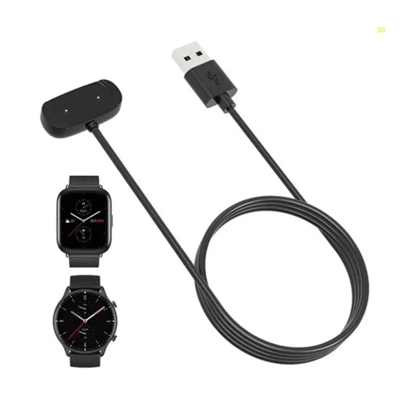 Smartwatch Power Adapter สายชาร์จสำหรับ Amazfitbip3 USB สายชาร์จ Fast แท่นวาง Dropshipping