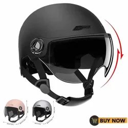 Kask motocyklowy dla mężczyzn kobiety klasyczny Retro skuter półkask ultralekki kask rowerowy MTB rower kask motocyklowy