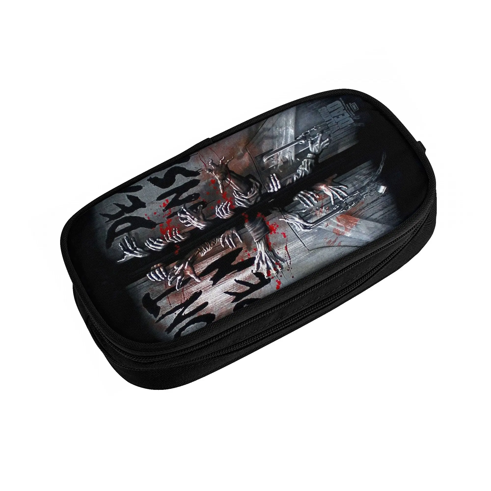 Horror Zombie TV Show The Walking Dead The Walking Dead Cute Pencil Cases Girl Boy Pencil Bag Pouch Students Stationery