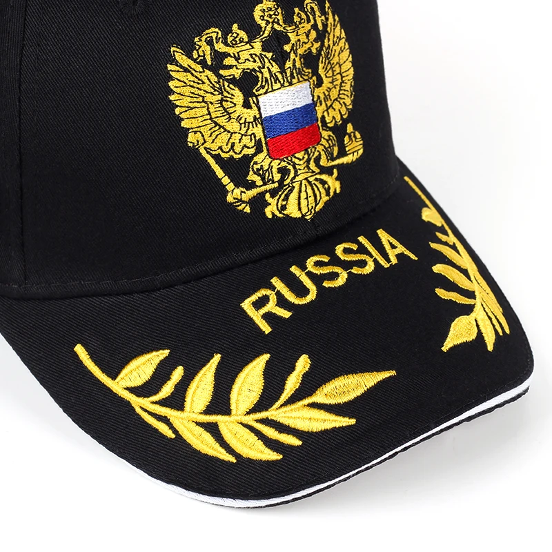 Fashion Baseball Hat Leisure Cap Embroidery Russian Emblem Snapback Unisex Baseball Cap For Woman & Man Snapback Cap Sport Hat