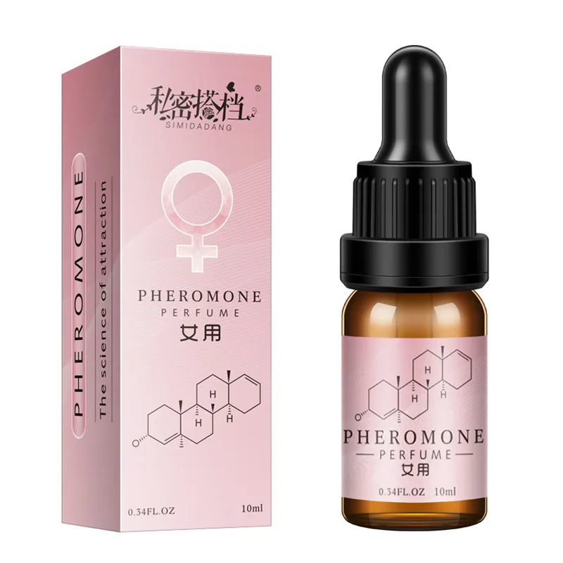 Caiqing 10ml Pheromone Perfume Aphrodisiac Woman Orgasm Body Spray Flirt Perfume Attract Girl Scented Water for Men Lubricants