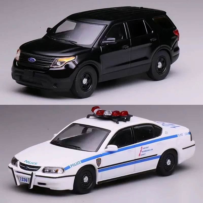 596 Diecast 1:64 Scale IMPALA & 2013 Explore Alloy Car Model Collection Ornaments Static Display Toys Gift