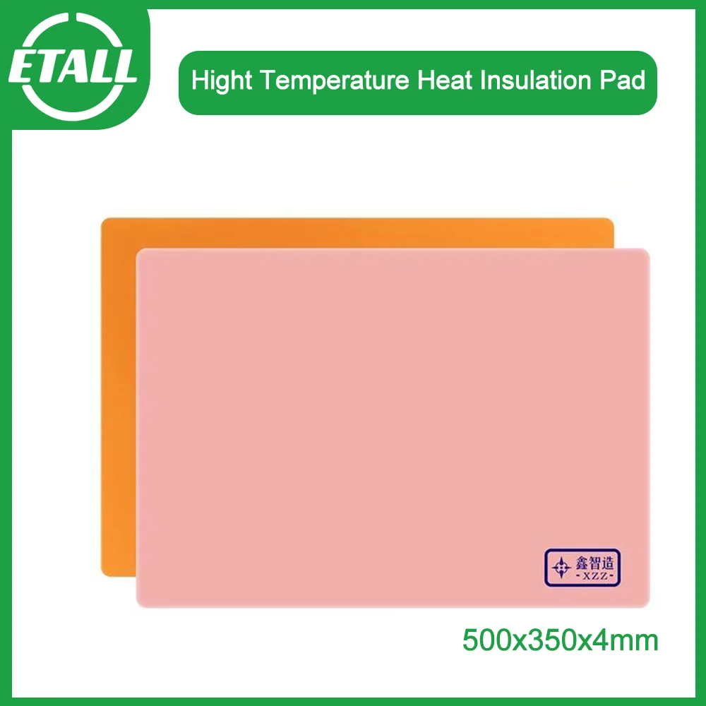 

XZZ High Temperature Heat Insulation Silicone Pad Soldering Station Work Mat 500mm x 350mm Desk Platform for BGA Rework