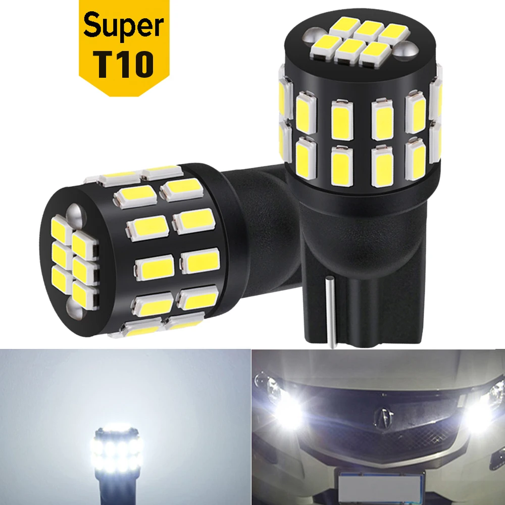 2PCS Canbus T10 W5W…