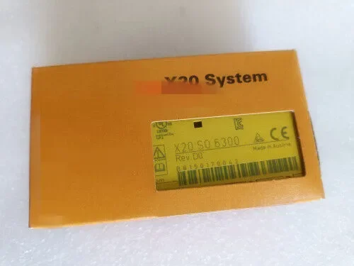 Módulo PLC B&R X20SO6300 X20SO6530 6 saídas digitais seguras com 0,2 A