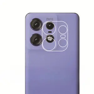 Bilashmart 3D Camera Lens Protector Motorola Edge 50 Pro Camera Protectors MOTO Edge 50Pro 9H Tempered Glass Lens Film Cover