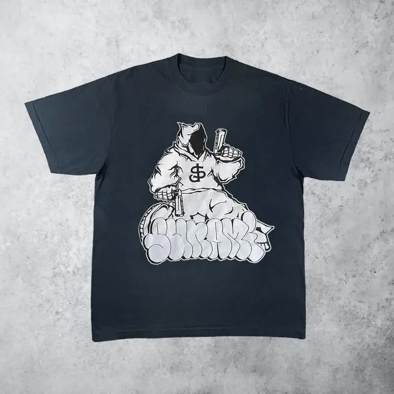 SUNAMI Band Short Sleeve T Shirt Full Size S-5XL