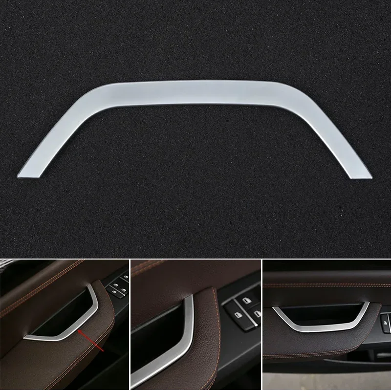 Car Interior Main Drive Door Handle Storage Box Decor Cover Trim For BMW X3 F25 2011-2017 LHD Car Styling Accessories