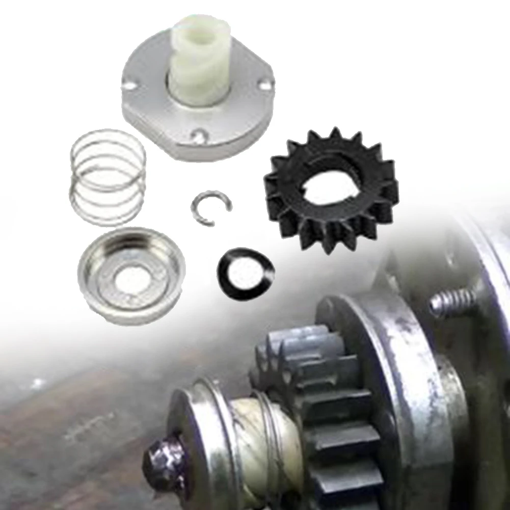 

Recoil Repair Kit Starter Drive 16T 16 Tooth Nylon Gear Wear Resistance Easy Installation Starter Motor Drive Kit