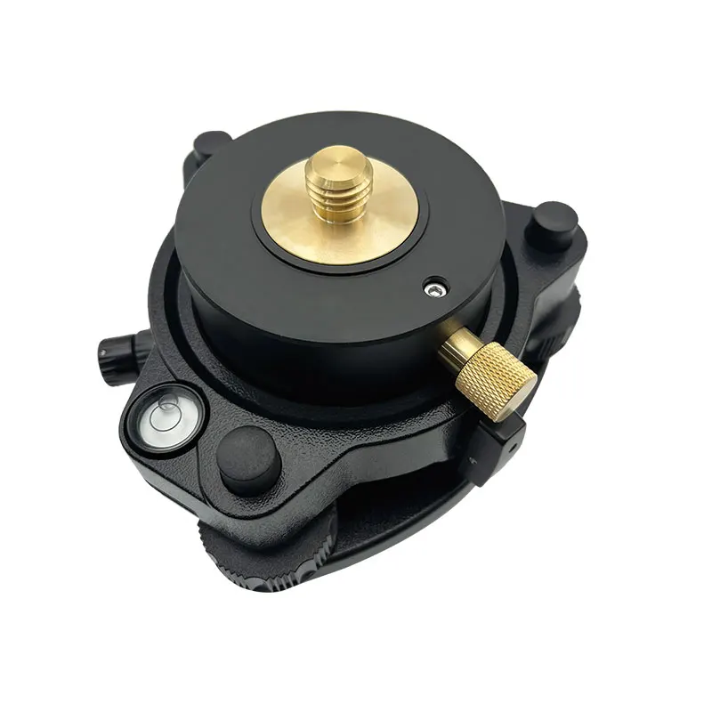 

Black Tribrach With Optical Plummet*Rotating Adapter 5/8"11 Mount With Lock