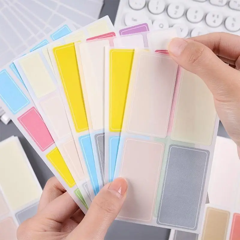 Vibrant Reusable Stickers Water Resistant Tear Resistant For Children Belongings