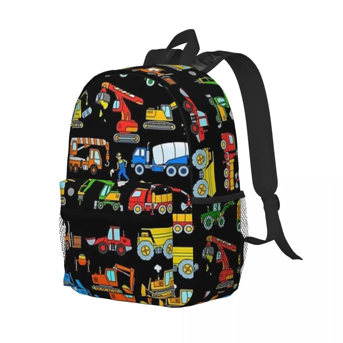 Digger-mochila de diseño de vehículo de construcción para niños, mochila escolar de moda para niños, niños, niñas, estudiantes de jardín de infantes