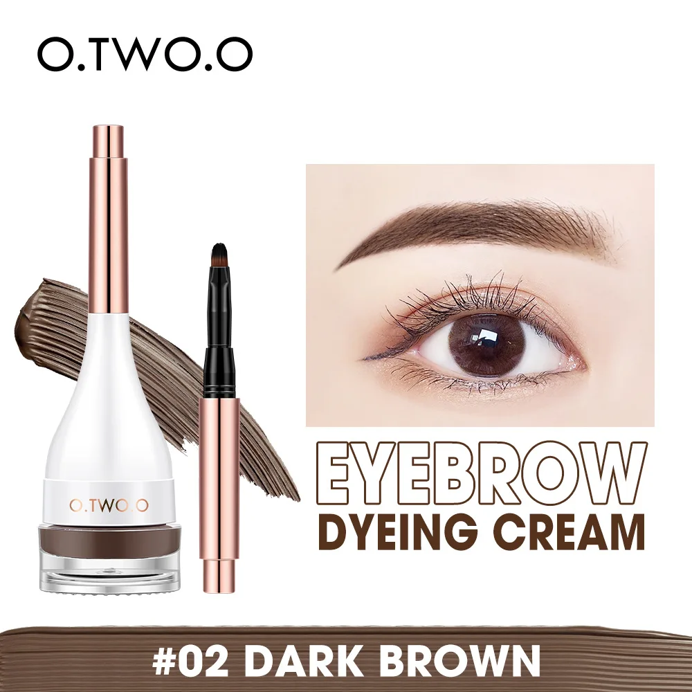 5g Eyebrow Tint Gel 4 Colors Natural Brow Shaping Long Lasting Non Fade Waterproof Eyebrow Dye Cream Eye Makeup