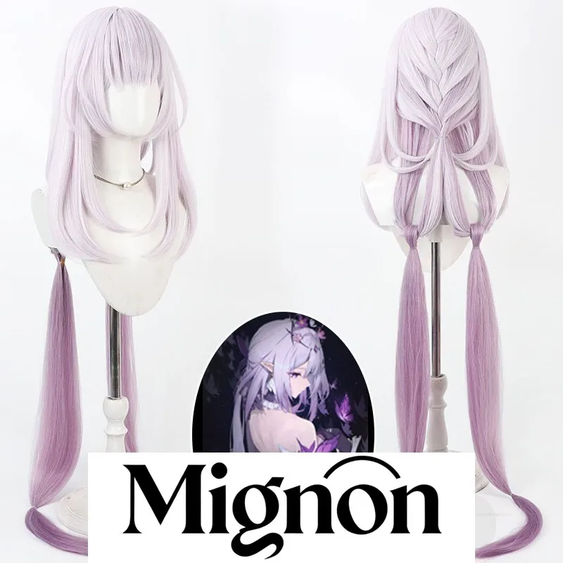 

Honkai: Star Rail Castorice cosplay wig two-tone gradient corn row Halloween gift