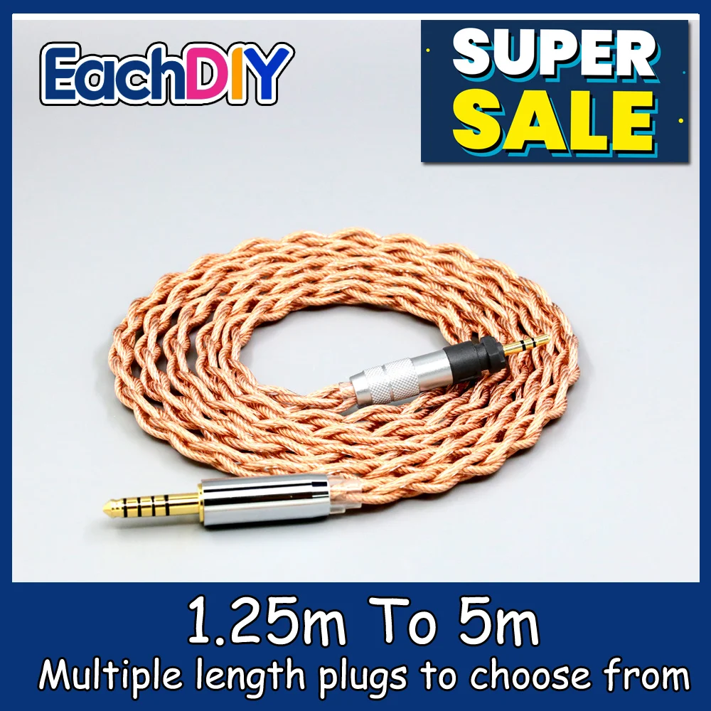 

Graphene 7N OCC Shielding Coaxial Mixed Earphone Cable For Philips SHP8900 SHP9000 SHP895 LN007793