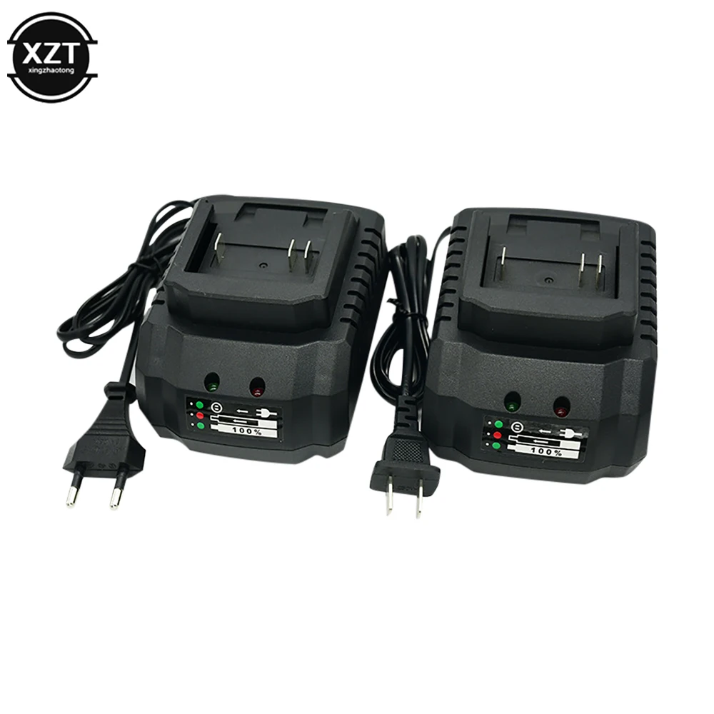 Battery Charger Suitable for Makita 18V 21V Li-ion Battery Portable Fast Charger for Makita Battery Replacement EU Plug US Plug