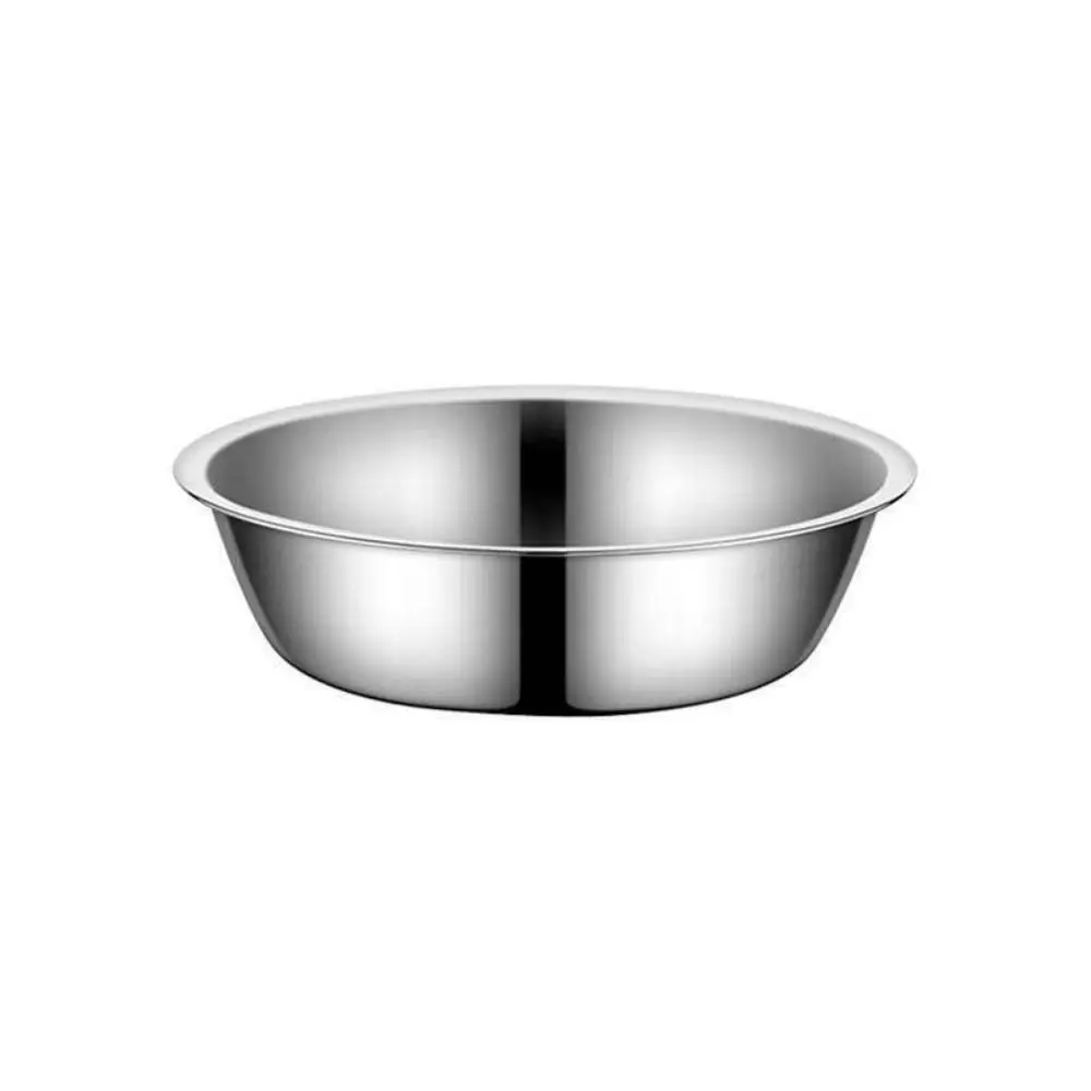 Pet Supplies Large Capacity Dog Bowl Non-rust Stainless Steel Cat Water Feeder Bowls Silver Pet Food Container Kitten