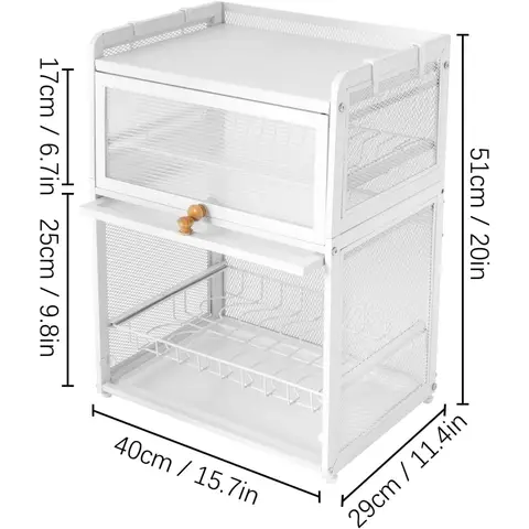 6 best sales कवर के साथ प्लेट रैक - №1