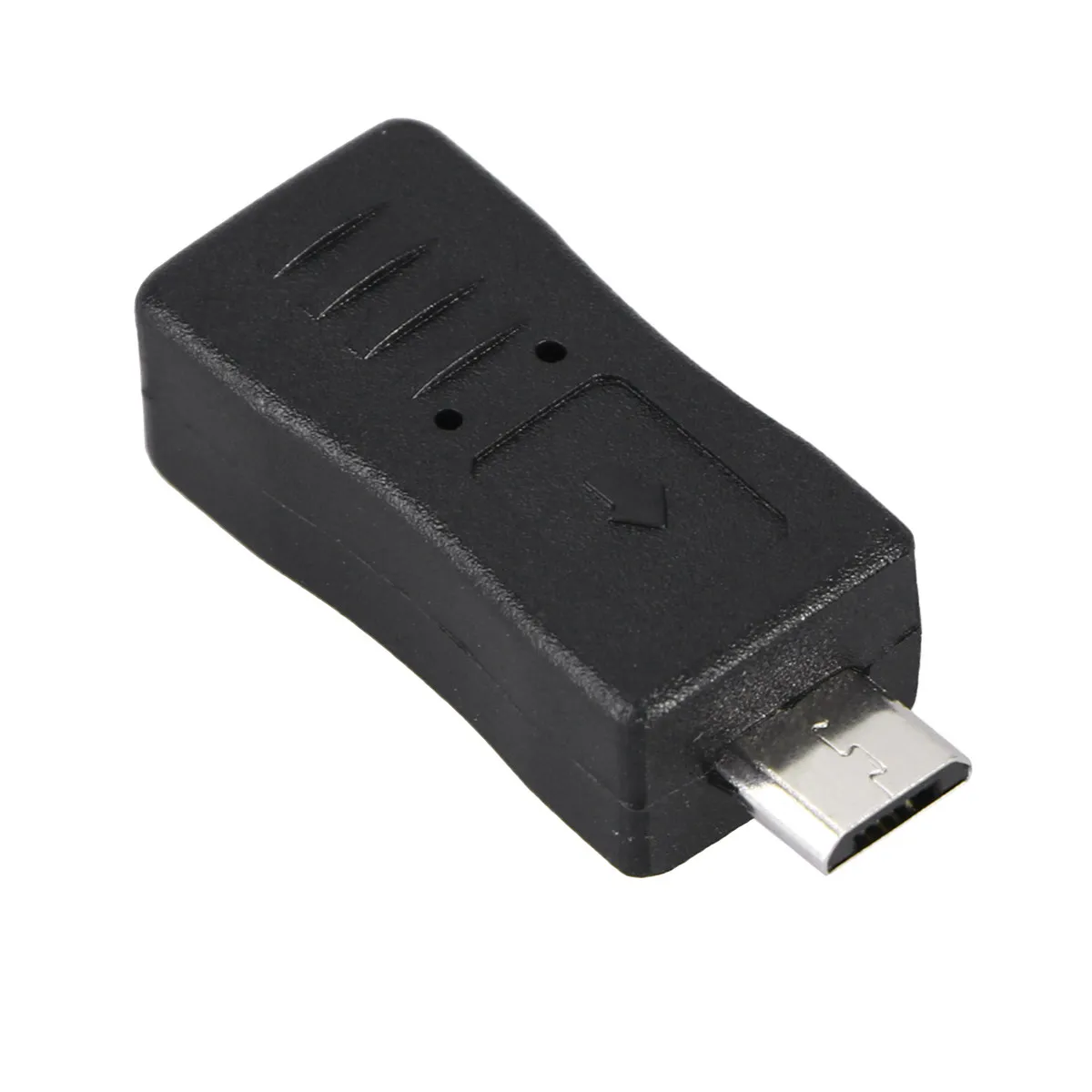 Micro USB Male to Female Adapter USB Converter for Mobile Phones Pda GPS Systems Fast Data Transfer Portable Elastic Shell Anti