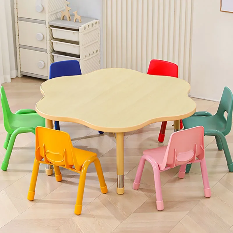 Ensemble de bureau pour enfants, tables d\'école, meubles élémentaires, chaise d\'étude pour enfants, salle d\'irritation des étudiants, petite chambre