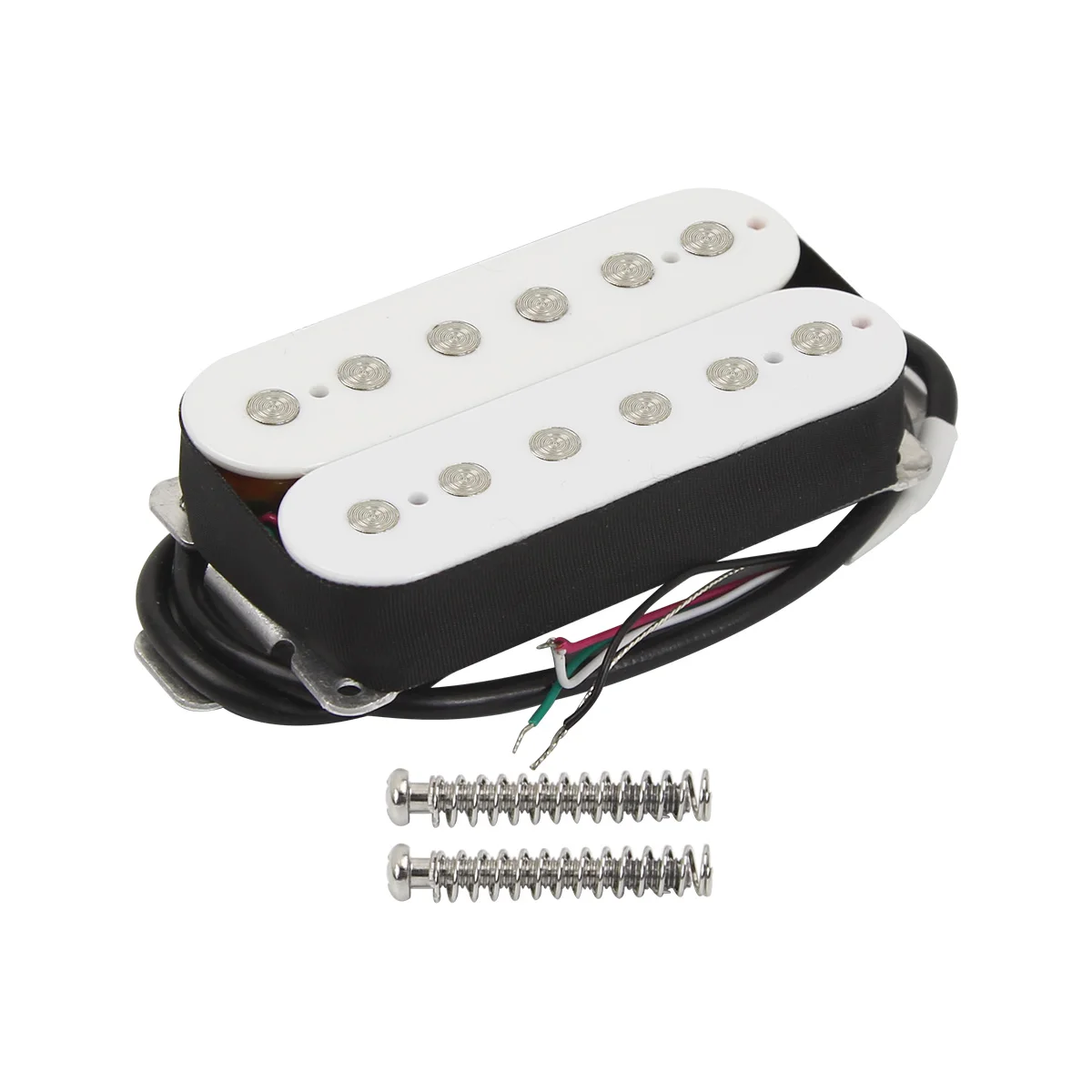 FLEOR Double Coil Humbucker Pickup Electric Guitar Pickup Ceramic Magnet Fixed Pole-Pieces Guitar Parts