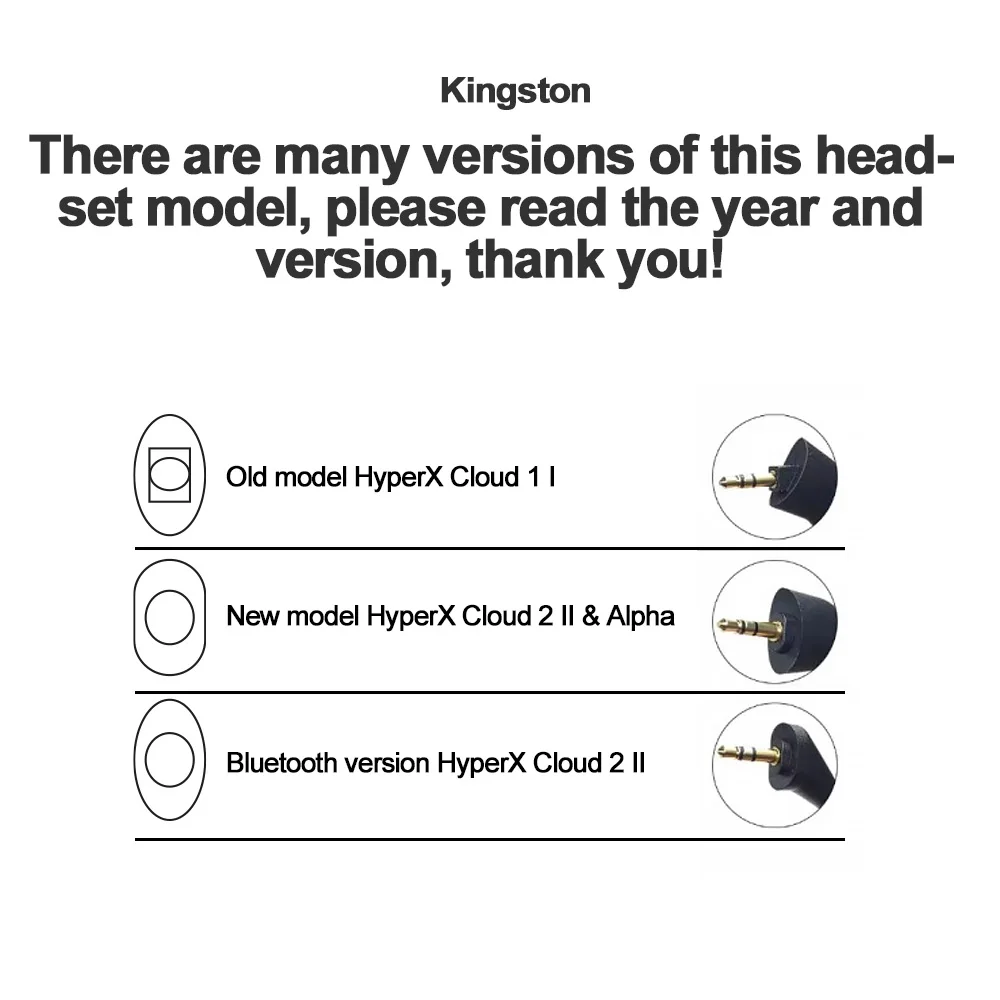 Kingston HyperX Series Cloud 123 III Alpha S wireless bluetooth headset microphone Cloud core Alpha headset original microphone