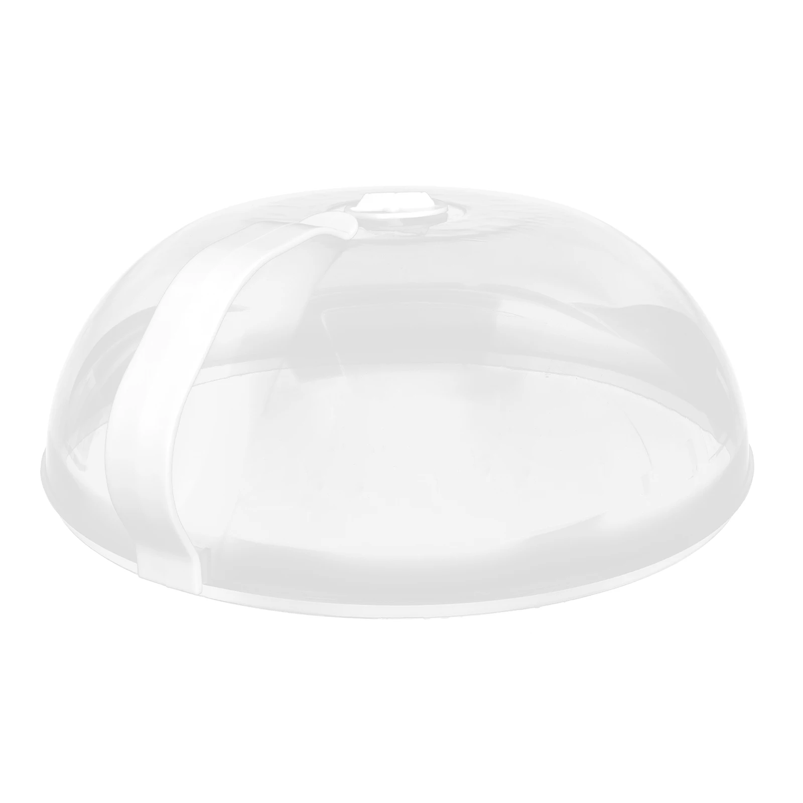 

4pcs Oil Cover Food Protective Dish Covers Kitchen Supplies Home Refrigerator White Practical Safe Handheld