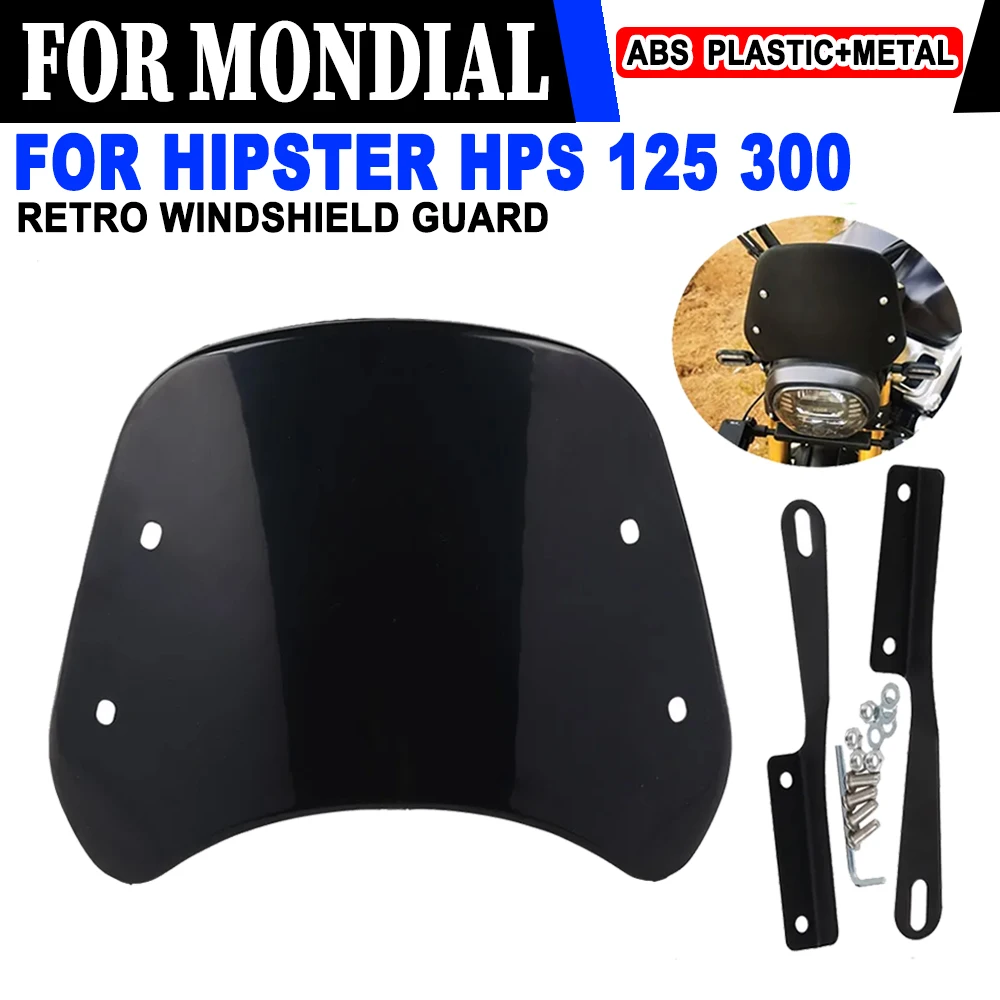 

Аксессуары для мотоциклов FB Global Hipster HPS 125 300, ветрозащитный экран на лобовое стекло, защита от пыли