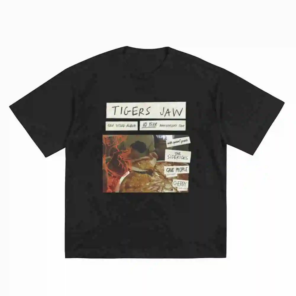 Tigers Jaw Short Sleeve Tee 100% Cotton T-Shirt