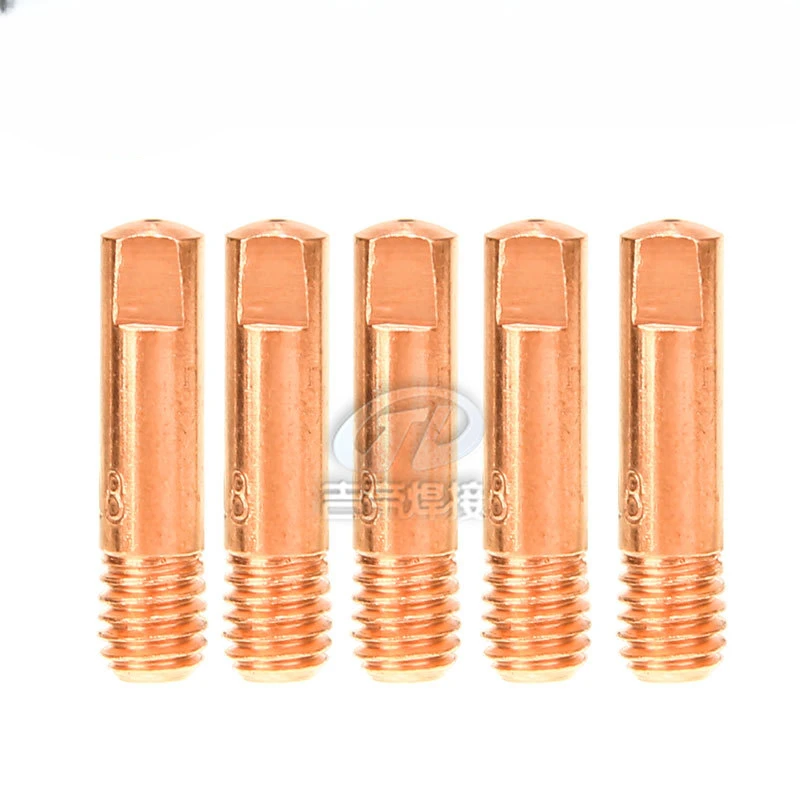 Welding Accessories Mig/Mag Conductive Nozzle Two-Shielded Welding Gun 15ak Set Binzel Welding Gun Set 11Pcs Set