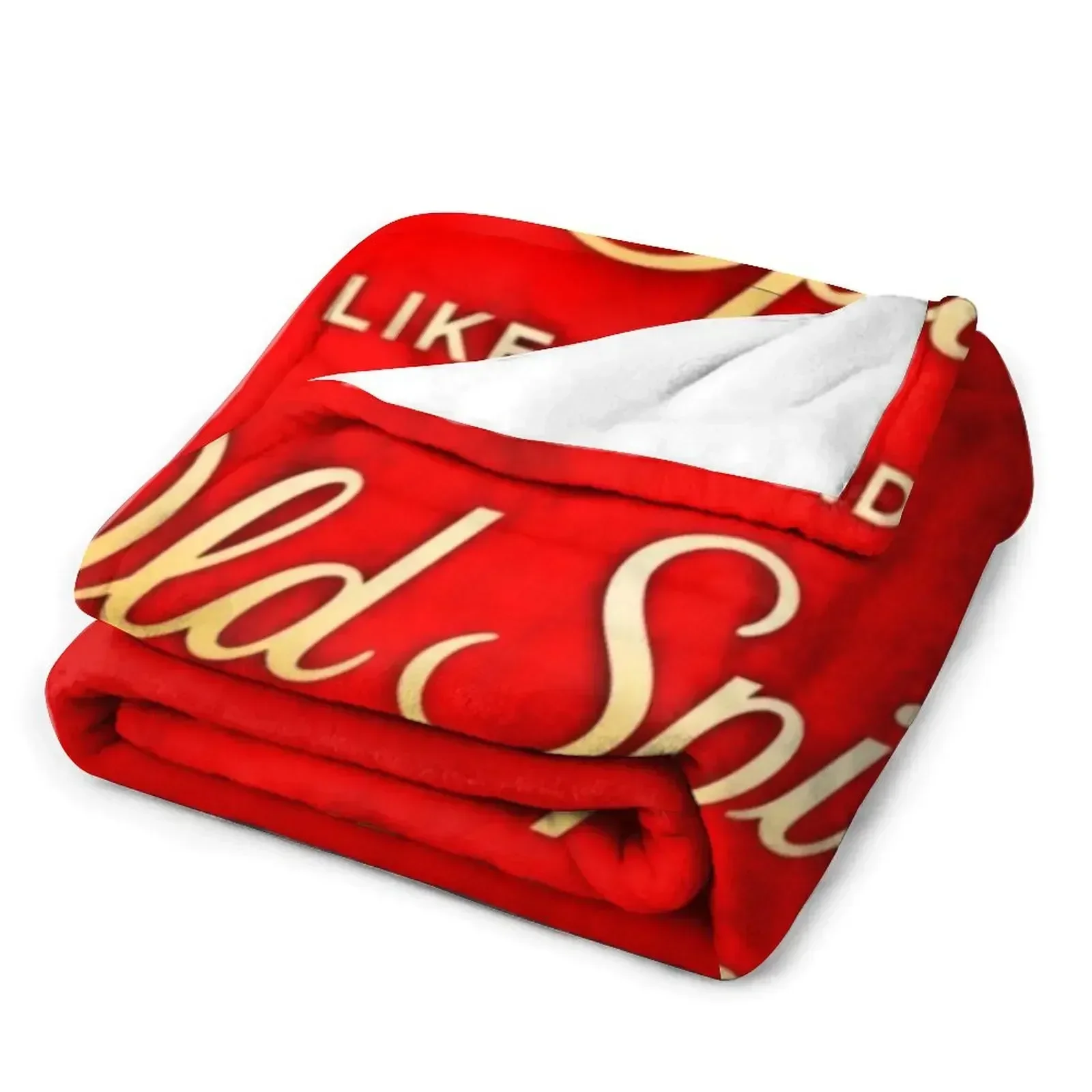 Old spice Throw Blanket couch cozy soft plush fuzzy picnic outdoor blanket view 3