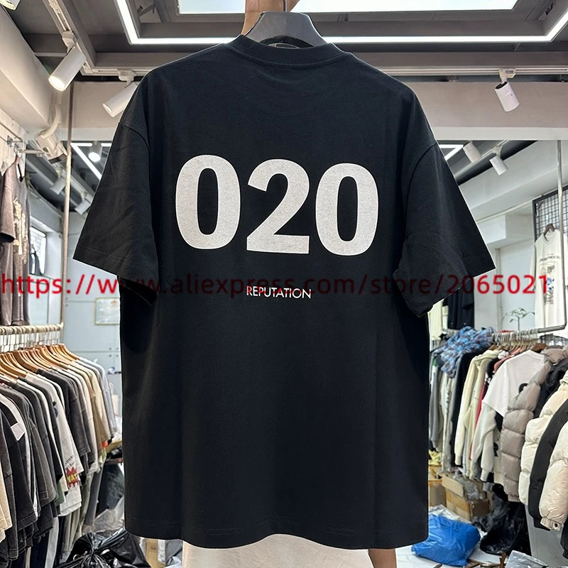 Oversize 020 Tees Vintage Kanye West T-shirt Men Women Tops CPFM Short Sleeve