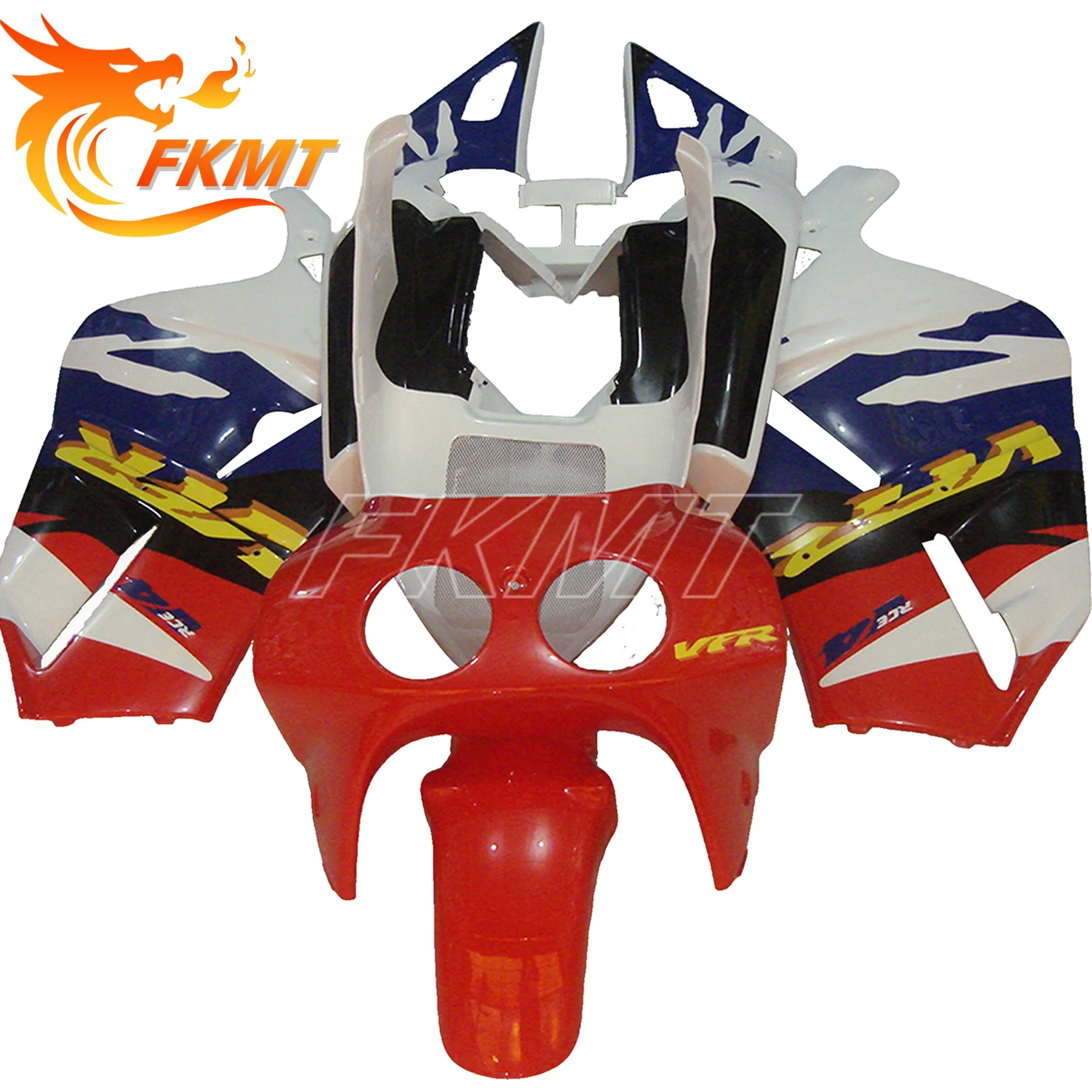 

Motorcycle Fairings Kit Fit For VFR400 NC30 1989 1990 V4 Bodywork Set High Quality Abs Injection Red White Blue