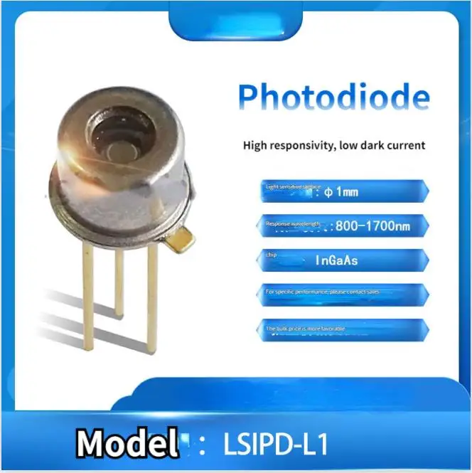 

3pieces LSIPD-H1 Beijing Minguang 800-1700nm 1mm InGaAs InGaAs Photodetector Diode