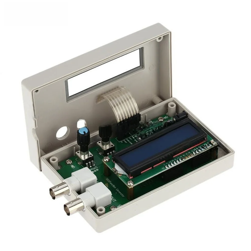 For DDS Signal Generator Module for Sine Triangle Square and Noise Waveforms with Smart Memory and LCD Display