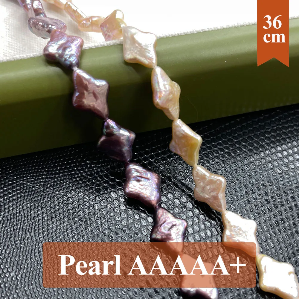 

Real Natural Freshwater Baroque Pearls Bead Cross Pearl Loose Spacer Beaded for Making DIY Jewelry Necklace Bracelet Accessories